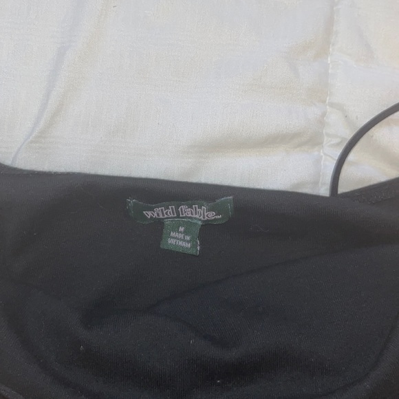 Black Medium Wilde Fable Dress! Lettuce Hem, Never worn - Picture 3 of 3